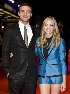 Amanda Seyfried In Time UK premiere in London on October 31, 2011