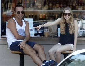 Amanda Seyfried at The Oaks Gourmet Market in Los Angeles on July 17, 2012