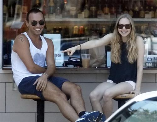 Amanda Seyfried at The Oaks Gourmet Market in Los Angeles on July 17, 2012