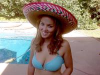 Erika Christensen in a bikini