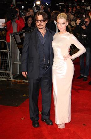 Amber Heard The Rum Diary premiere in London 3-11-2011 