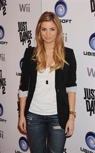 Amber Lancaster celebration of the launch of Ubisoft's Just Sance 2 at Las Palmas on October 19, 2010 