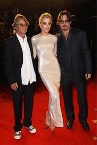 Amber Heard The Rum Diary premiere in London 3-11-2011 