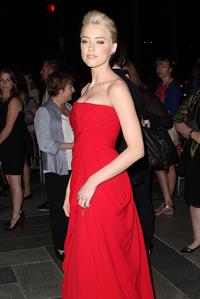 Amber Heard the Rum Diary premiere in Los Angeles on October 13, 2011