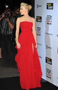 Amber Heard the Rum Diary premiere in Los Angeles on October 13, 2011