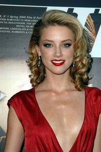 Amber Heard attends Hollywood Life magazine's 10th annual Young Hollywood awards in Hollywood on Apirl 10, 2008 