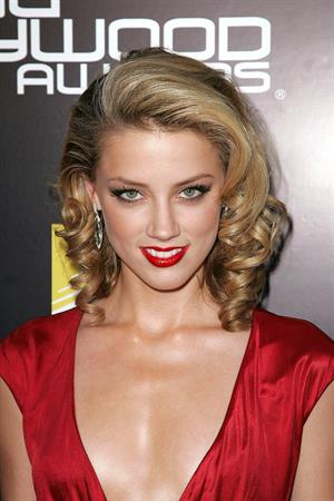 Amber Heard attends Hollywood Life magazine's 10th annual Young Hollywood awards in Hollywood on Apirl 10, 2008 