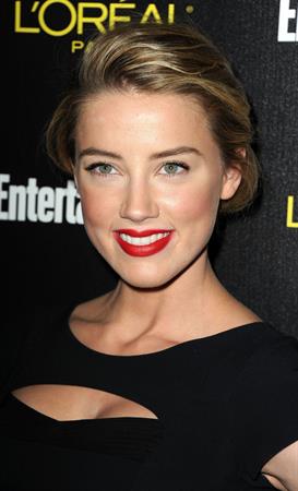 Amber Heard Entertainment Weekly's 17th annual pre screen Actor's Guild Awards party on January 29, 2011
