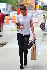 Amber Heard out and about in New York 10/28/12