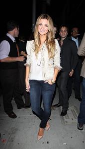 Amber Lancaster leaving the Beverly Nightclub in West Hollywood on October 20, 2011