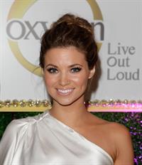 Amber Lancaster the World According to Paris series premiere party in Hollywood on May 17, 2011