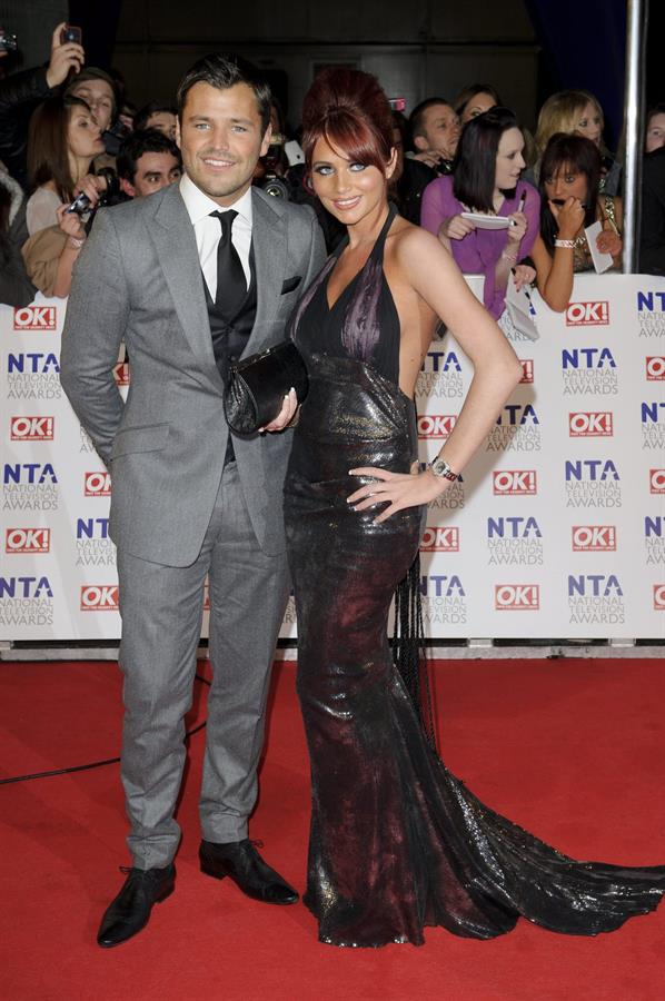 Amy Childs National Television Awards on January 26, 2011