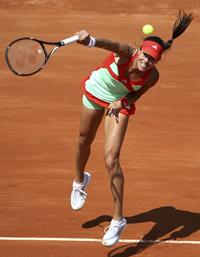 Ana Ivanovic at the 2012 French Open 1st round in Paris on May 27, 2012