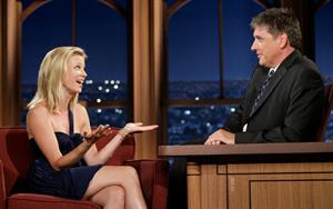 Amy Smart on the the Late Late Show with Craig Ferguson at CBS Television City in Los Angeles 11-08-2008 