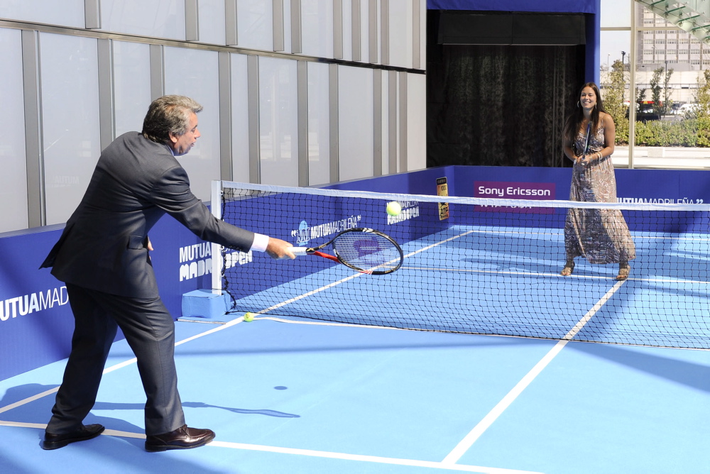 Ana Ivanovic at the Madrid Open 12-04-2010 