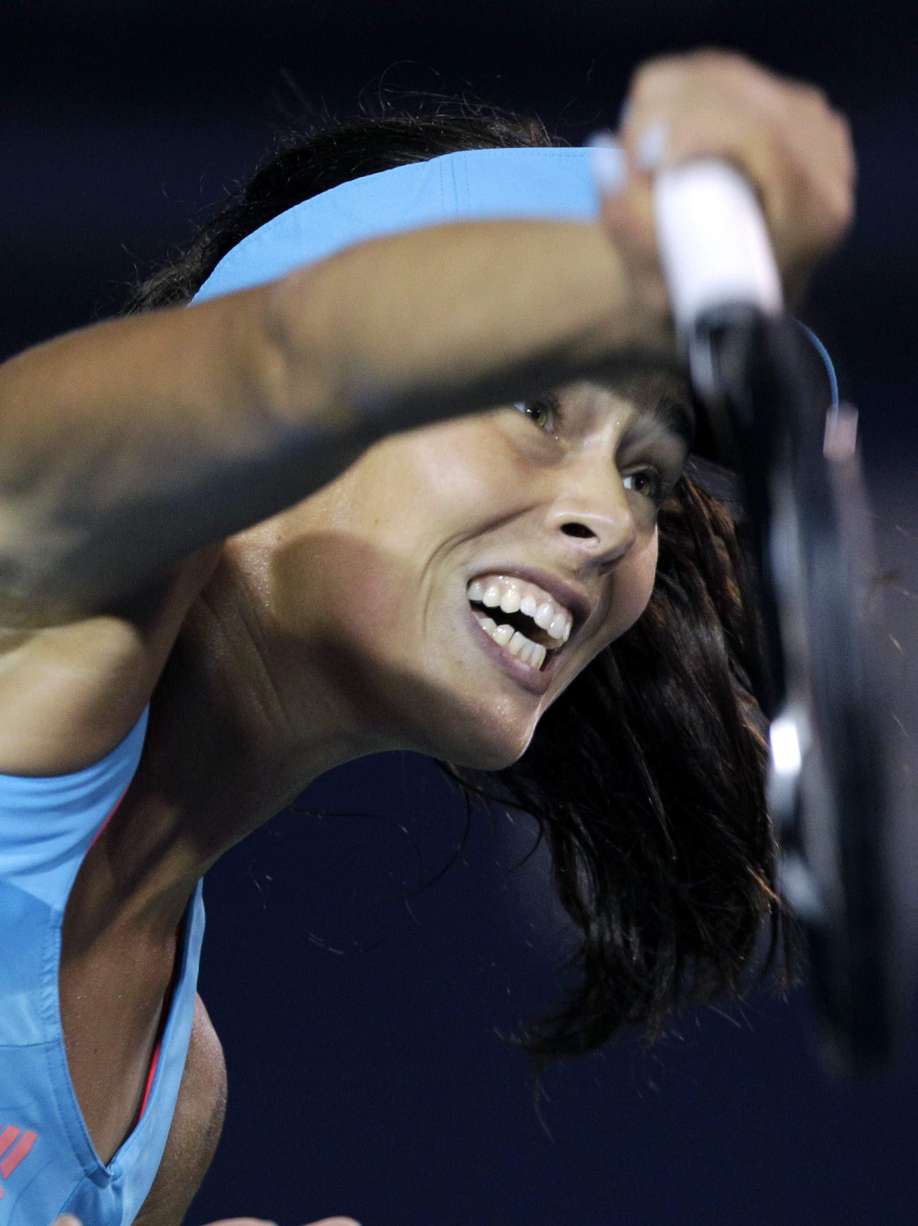 Ana Ivanovic at the Mercury Insurance Open in August 2011 