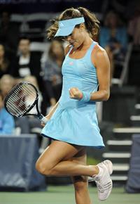 Ana Ivanovic at the Mercury Insurance Open in August 2011 