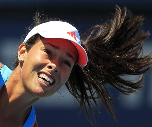 Ana Ivanovic at the Mercury Insurance Open in August 2011 