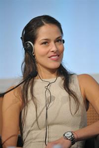 Ana Ivanovic Press conference to present Saturday's exhibition match in Milan November 30, 2012 
