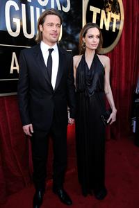 Angelina Jolie 18th annual Screen Actors Guild Awards on January 29, 2012 