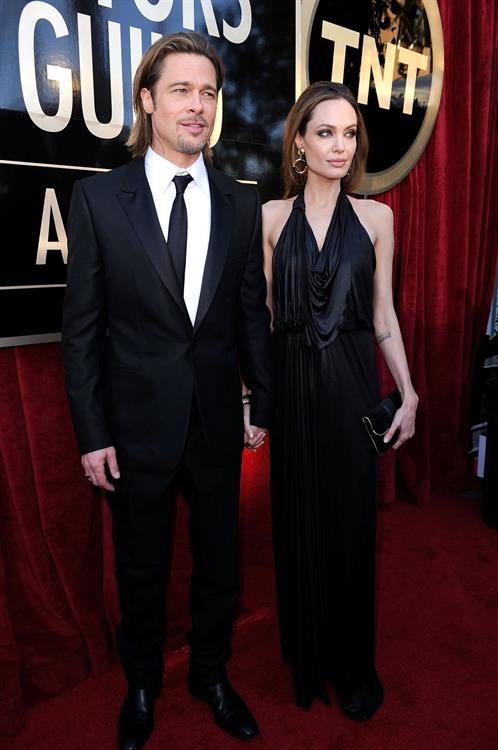 Angelina Jolie 18th annual Screen Actors Guild Awards on January 29, 2012 