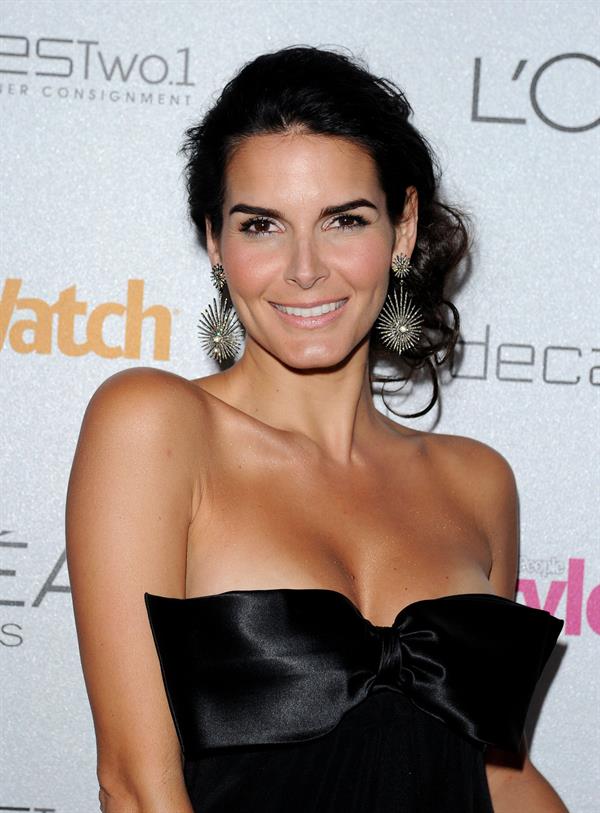 Angie Harmon at People StyleWatch Hosts a Night of Red Carpet Style on January 27, 2011