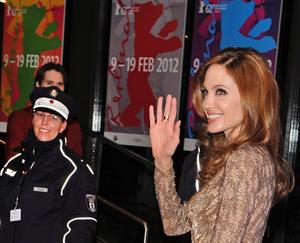 Angelina Jolie in the Land of Blood and Honey premiere at the 62nd Berlinale 11.02.12 