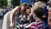 Angelina Jolie Salt Premiere in London on August 16, 2010 