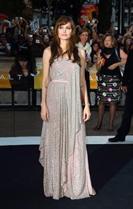 Angelina Jolie Salt Premiere in London on August 16, 2010 