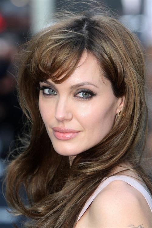 Angelina Jolie Salt Premiere in London on August 16, 2010 