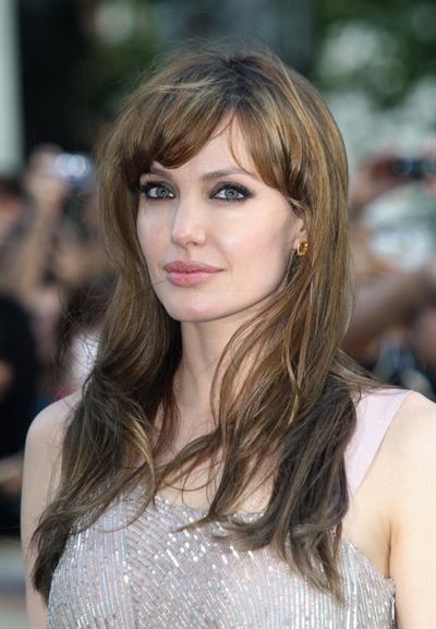 Angelina Jolie Salt Premiere in London on August 16, 2010 