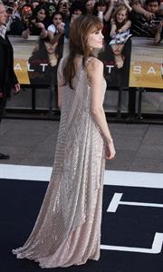 Angelina Jolie Salt Premiere in London on August 16, 2010 