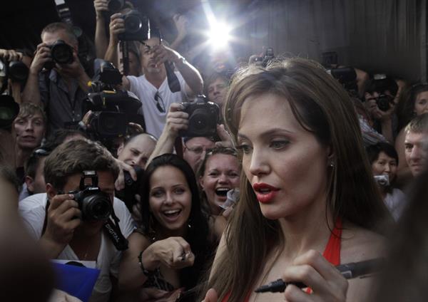 Angelina Jolie Salt premiere in Moscow July 25, 2010
