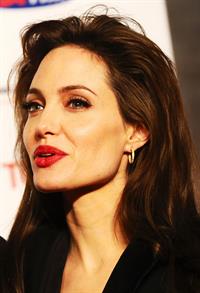 Angelina Jolie at The Tourist premiere in Rome 