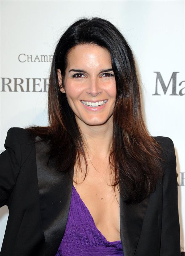 Angie Harmon 3rd annual Women in Film pre Oscar party at a private residence in Bel Air on March 4, 2010 