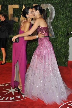 Angie Harmon 2010 at Vanity Fair Oscar party on March 7, 2010 