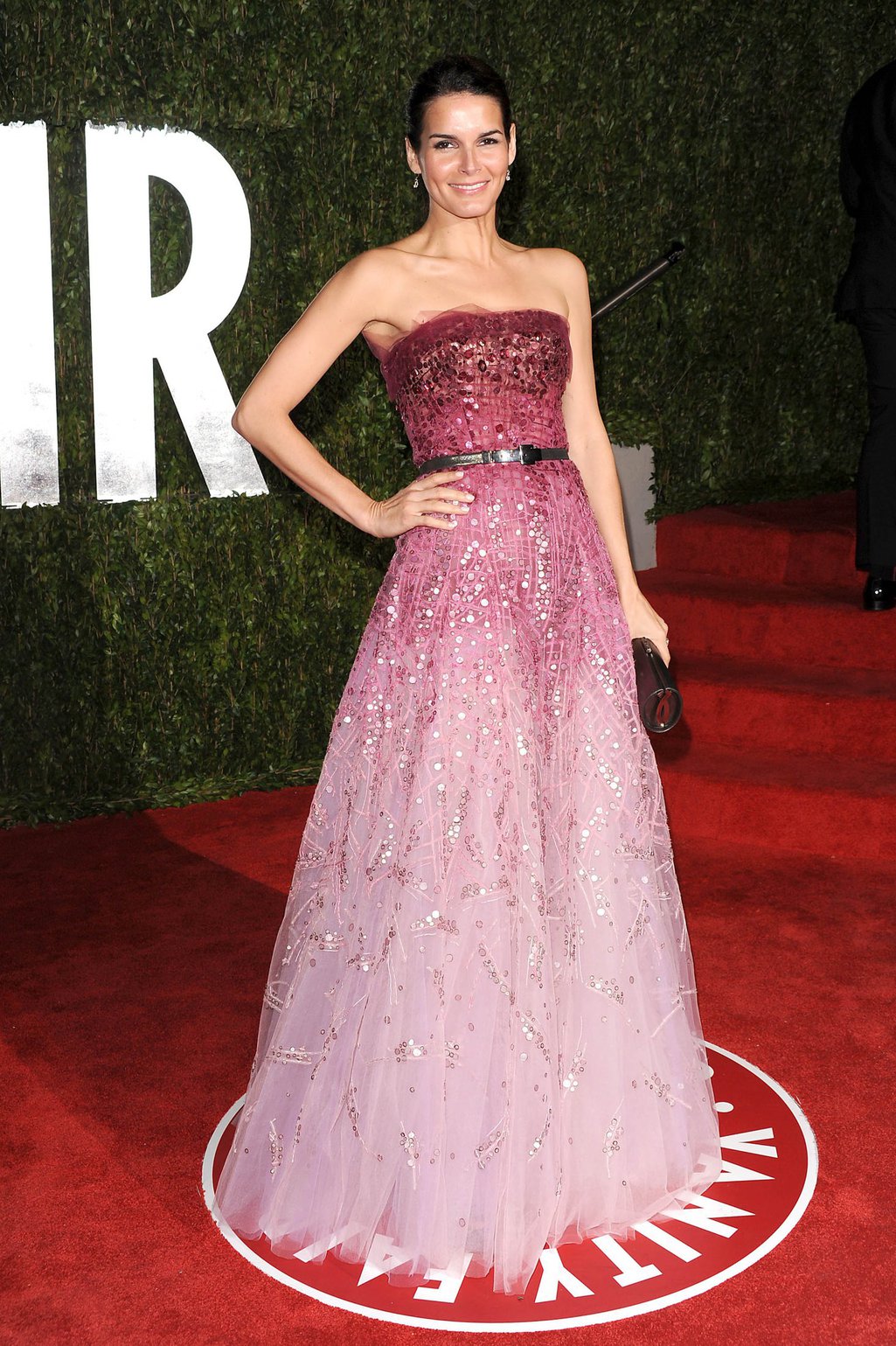 Angie Harmon 2010 at Vanity Fair Oscar party on March 7, 2010 