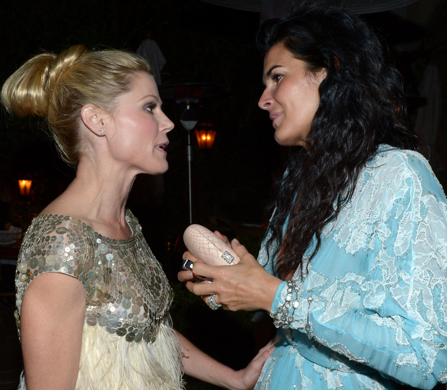 Angie Harmon - Naeem Khan Private Dinner at Chateau Marmont - May 2, 2012