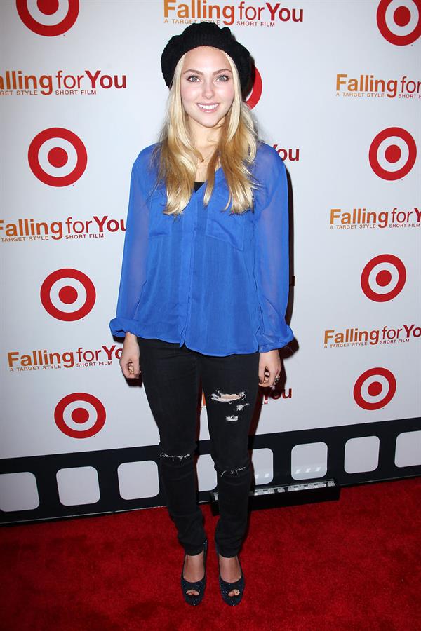 AnnaSophia Robb Target  Falling for You  - NY Event, Oct 12, 2012 