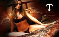 Abby Kennemer in a bikini in lingerie