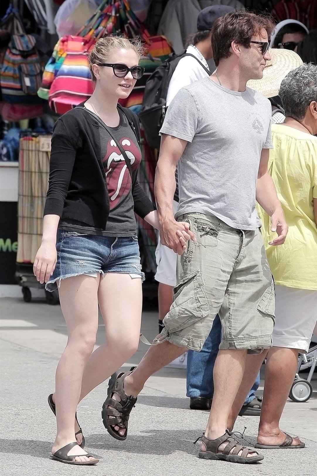 Anna Paquin Venice Beach candids on July 30, 2011 