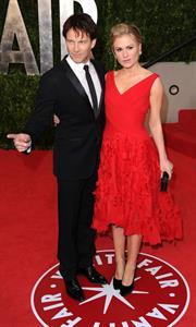 Anna Paquin attending the Vanity Fair Oscar Party in West Hollywood on February 27, 2011