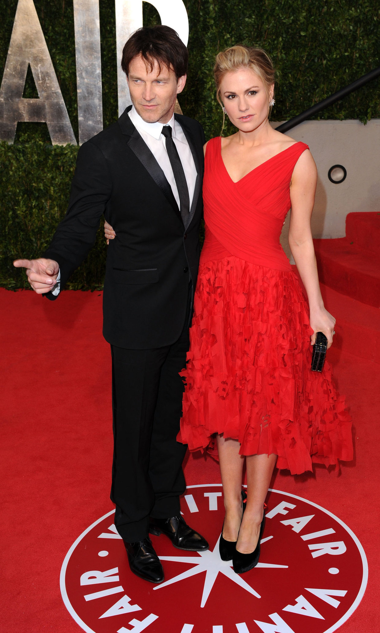 Anna Paquin attending the Vanity Fair Oscar Party in West Hollywood on February 27, 2011