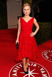 Anna Paquin attending the Vanity Fair Oscar Party in West Hollywood on February 27, 2011