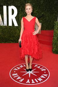 Anna Paquin attending the Vanity Fair Oscar Party in West Hollywood on February 27, 2011