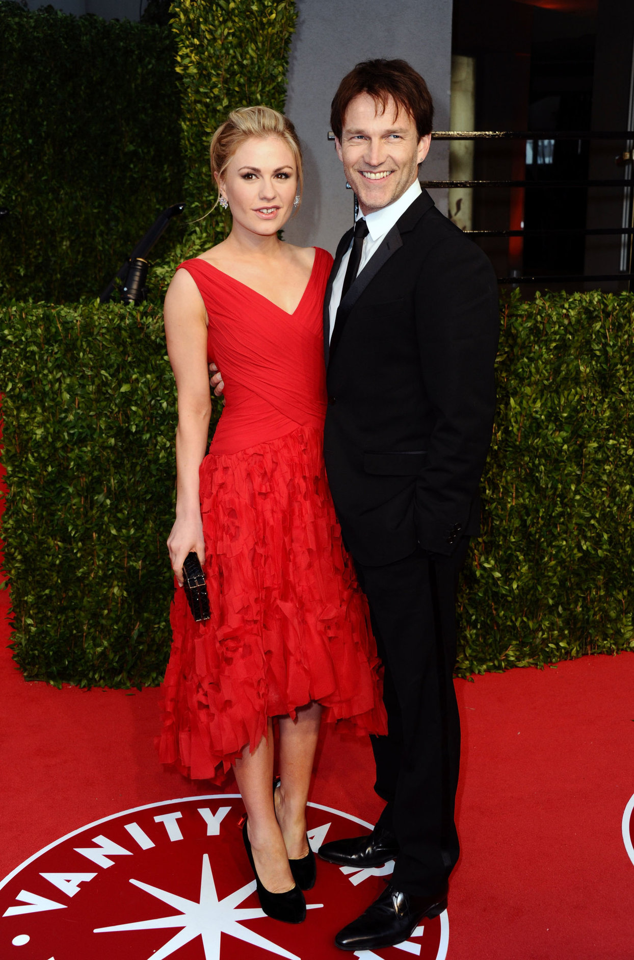 Anna Paquin attending the Vanity Fair Oscar Party in West Hollywood on February 27, 2011