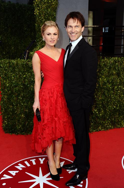 Anna Paquin attending the Vanity Fair Oscar Party in West Hollywood on February 27, 2011