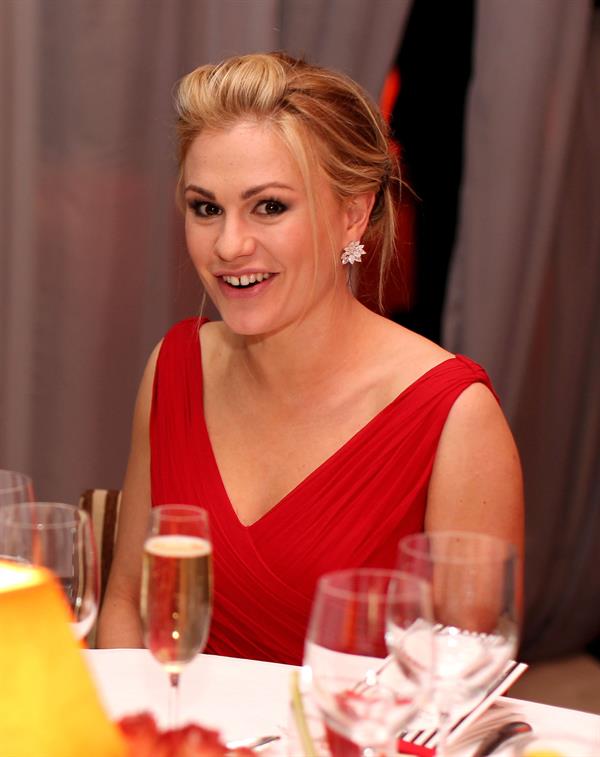 Anna Paquin attending the Vanity Fair Oscar Party in West Hollywood on February 27, 2011