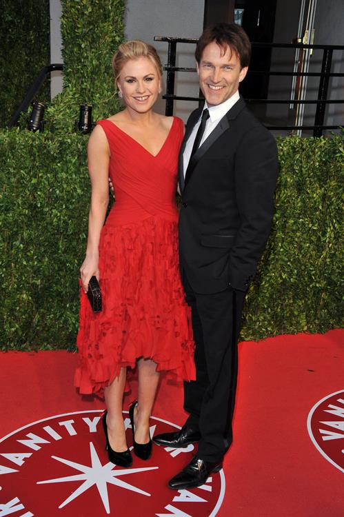 Anna Paquin attending the Vanity Fair Oscar Party in West Hollywood on February 27, 2011