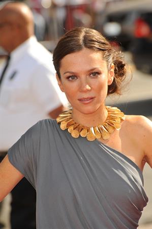 Anna Friel at The Los Angeles Premiere of Land of the Lost Graumans Chinese Theatre in Hollywood California 